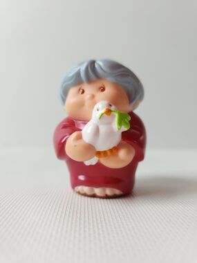 Little Tikes Figure Noah's Wife With Dove Noah's Ark